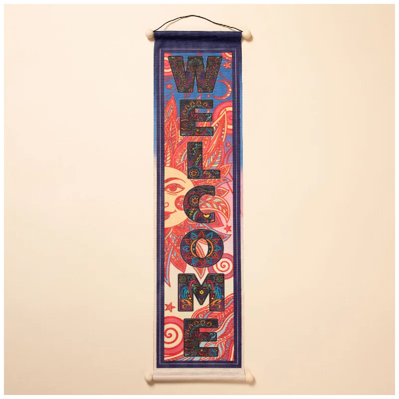  -Explosion-proof leash FOR LARGE dogsPeace & Welcome Indoor/Outdoor Banner