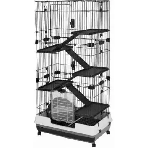 - Solid wood cat climbing frame customizedAE Cage Company Nibbles Deluxe 6 Level Small Animal Cage 32"L x 21"W x 60"H - Solid wood cat climbing frame customizedAE Cage Company Nibbles Deluxe 6 Level Small Animal Cage 32"L x 21"W x 60"H