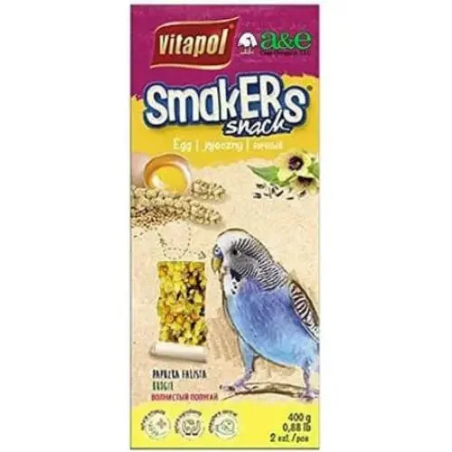 - Air box TSA certified check-inA&E Cage Company Smakers Parakeet Egg Treat Sticks