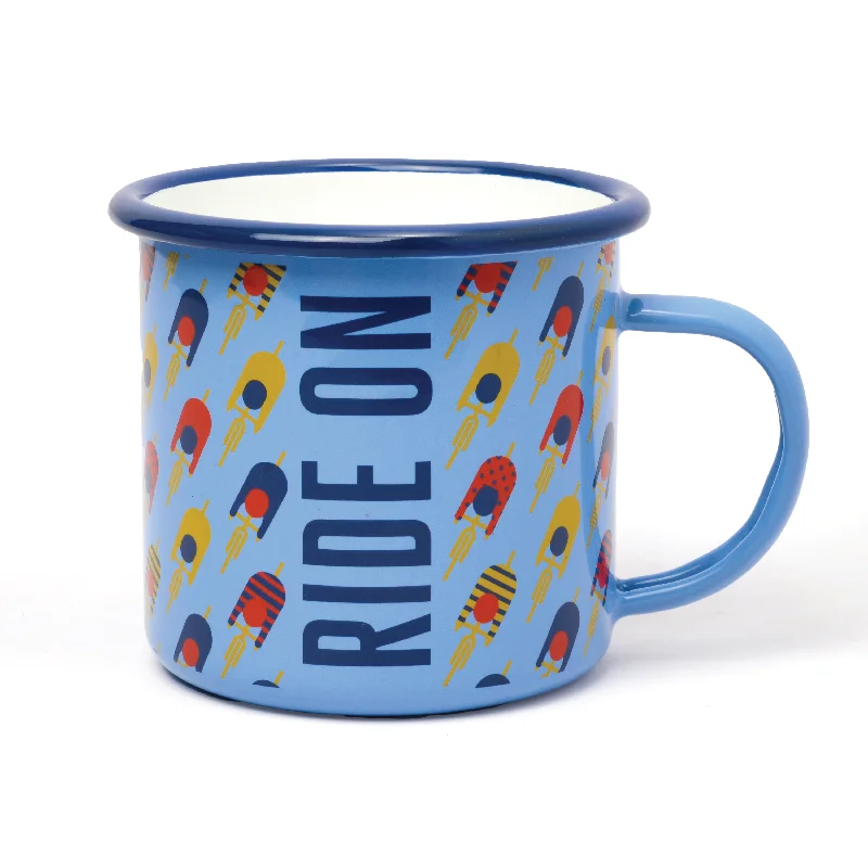 - Winter dog thick down jacketCycling Enamel Mug