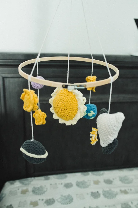 - Air box TSA certified check-inOuter Space Mobile (Crochet)