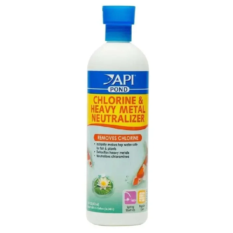 - Teething and chewing toys for puppiesAPI Pond Chlorine & Heavy Metal Neutralizer 16 Fl. oz