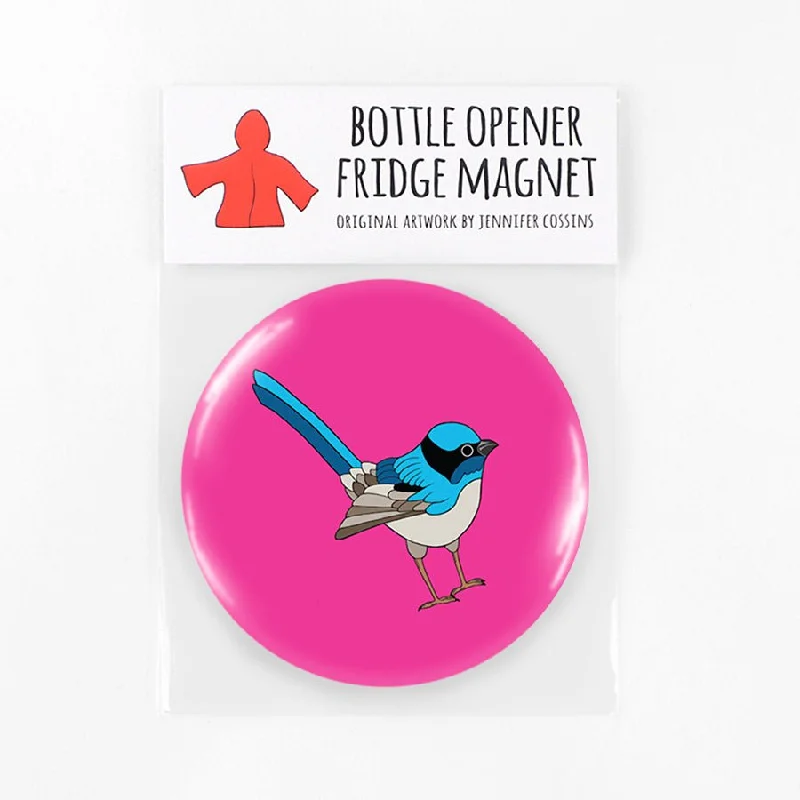 - Cat nail clippers with LED lightsBlue Wren Bottle Opener Magnet