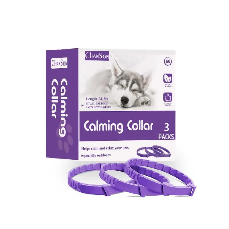 - Cat stress soothing sprayPurple Calming Collars for Dogs - Natural Stress Relief, Adjustable, 3 Pack (2 set/6PCS) - Cat stress soothing sprayPurple Calming Collars for Dogs - Natural Stress Relief, Adjustable, 3 Pack (2 set/6PCS)