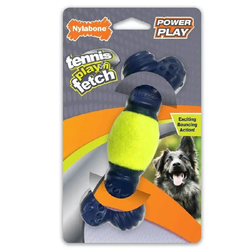 ---Nylabone Power Play Tennis Play 'n Fetch Interactive Dog Toy Play 'n Fetch
