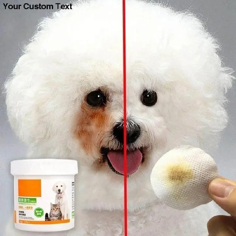 - Pet water dispenser UV sterilization version120 Pcs/bottle Pet Round White Tears Stain Wipes - Pet water dispenser UV sterilization version120 Pcs/bottle Pet Round White Tears Stain Wipes