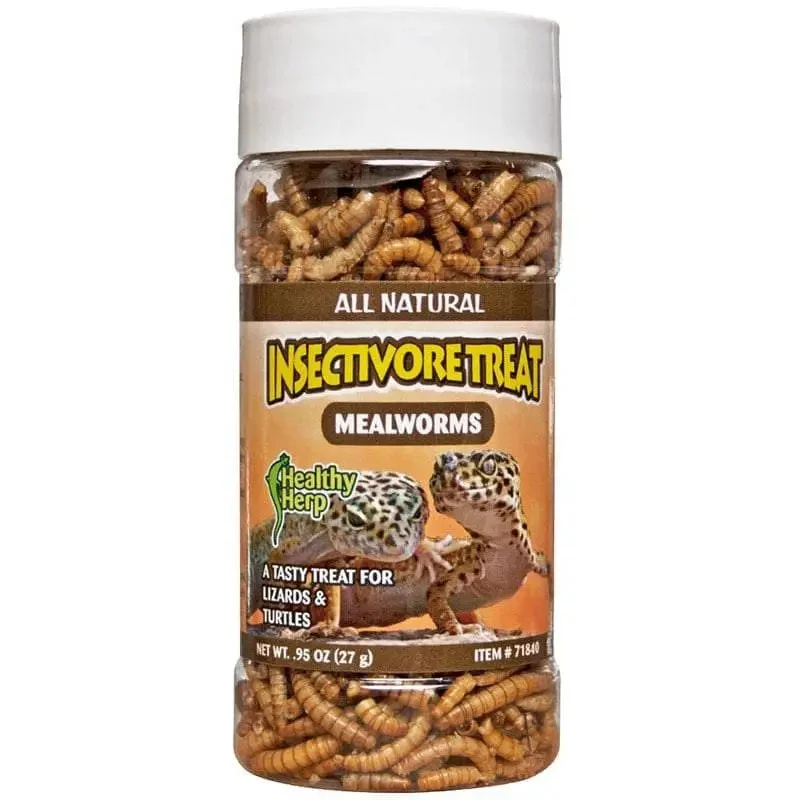 - Pet tear stain cleaning wipesHealthy Herp Insectivore Reptile Treat Mealworms 0.95-Ounce