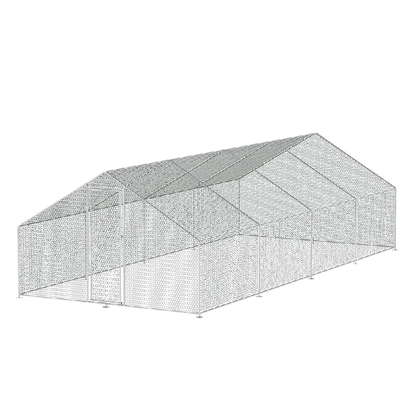 - Postoperative pet anti-licking Elizabethan collari.Pet Chicken Coop Cage 3x8x2m Galvanised Steel