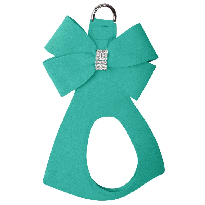 Non-toxic pet clothesNouveau Bow Step In Dog Harness Bimini Blue