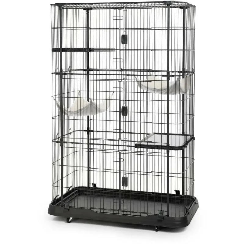 - Pet tear stain cleaning wipesPremium Cat Home with Four Levels