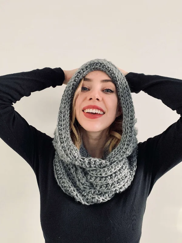 - Automatic temperature adjustment cat bedCrochet Kit - Hooded Alpa Scarf