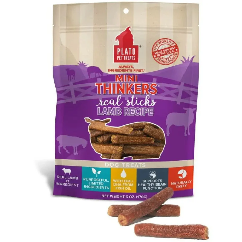 ---Plato Mini Thinkers Lamb Training Dog Treats