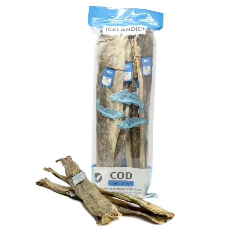 - Deodorizing cat litter tofu litterIcelandic+ Long Cod Skin Strips 20 ct bag