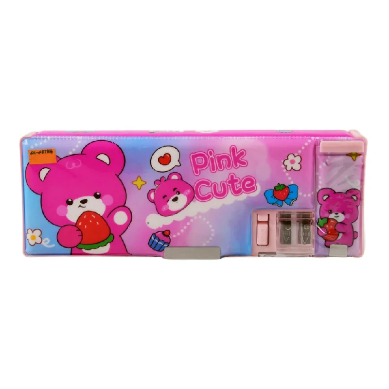 - Pet tear stain cleaning wipes8200CMK-3 CUTE PINK BEAR COVER PENCIL BOX Z.B