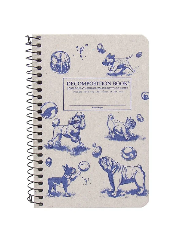- Air box TSA certified check-inDogs and Bubbles Pocket Ruled Spiral Notebook