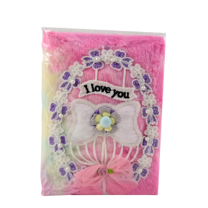 - Durable nylon dog leash wholesale12-178 NOTE BOOK FURR HEART & FLOWER