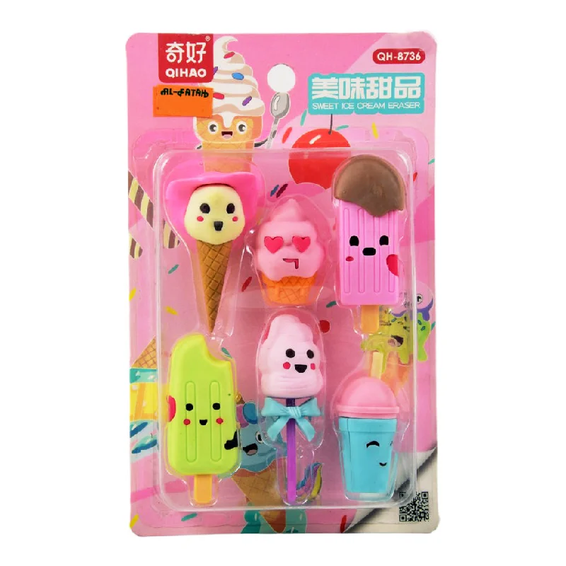 - Pet vitamin complex nutrition tabletsQH-8736 FANCY ICE CREAM ERASER SET Z.B