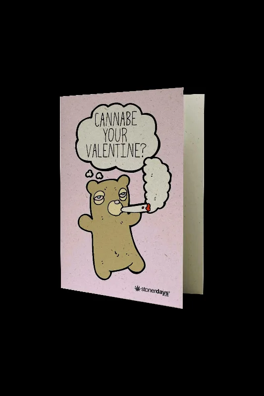  -Anti-scratch sofa protective coverStonerDays Cannabe Your Valentine Hemp Valentine's Day Card