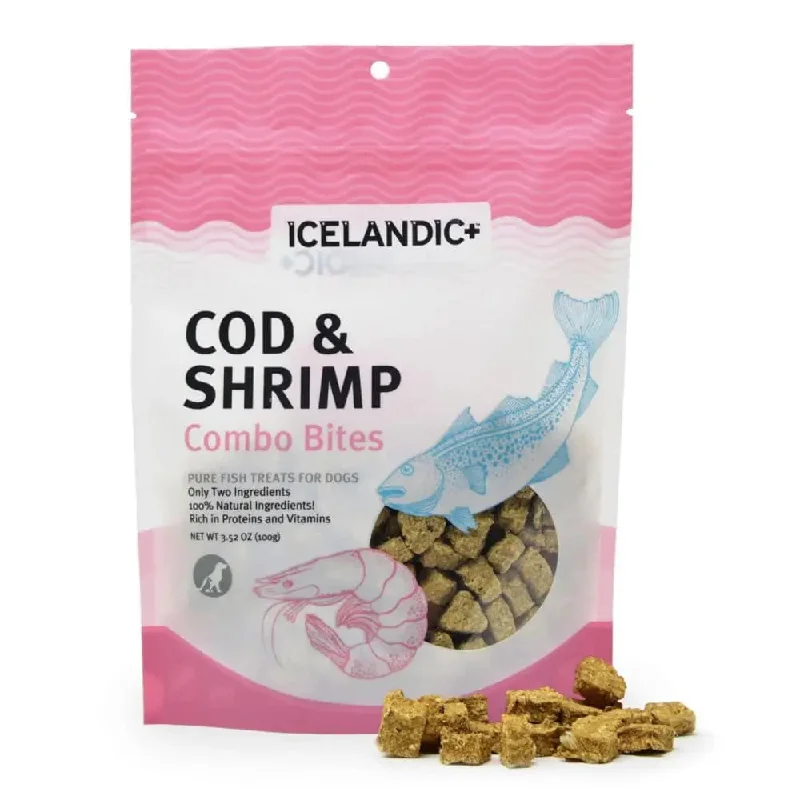 - Remote interactive pet feederIcelandic+ Combo Bites Cod & Shrimp