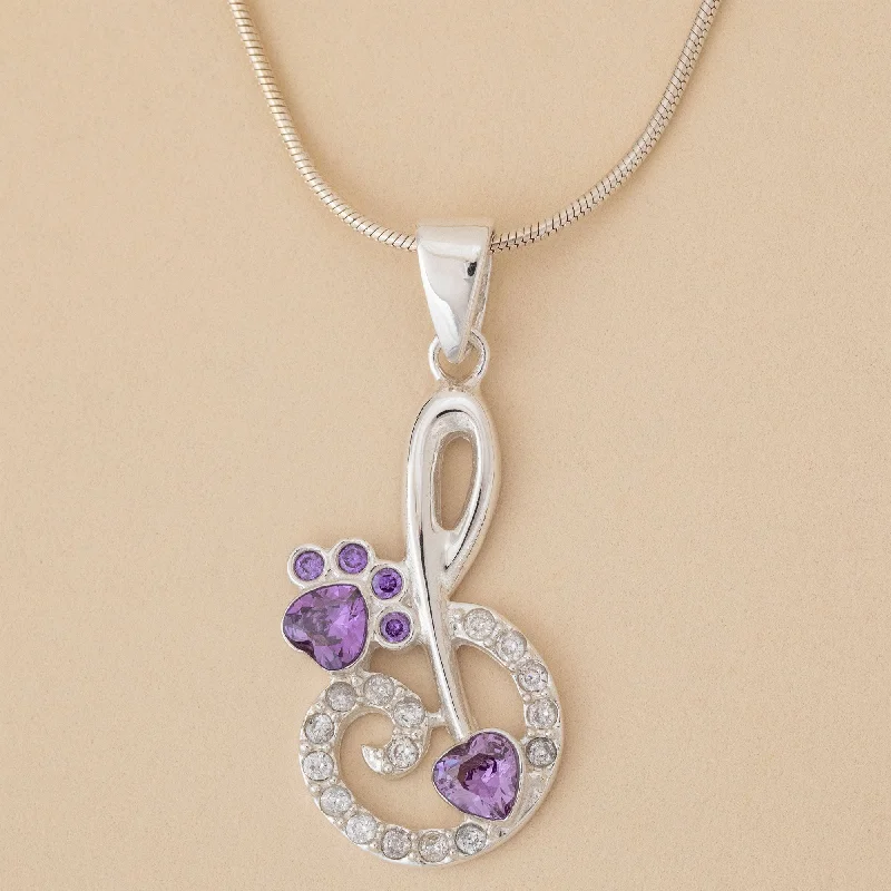 - Natural latex pet mattressSterling Silver Infinity Paw Print Necklace