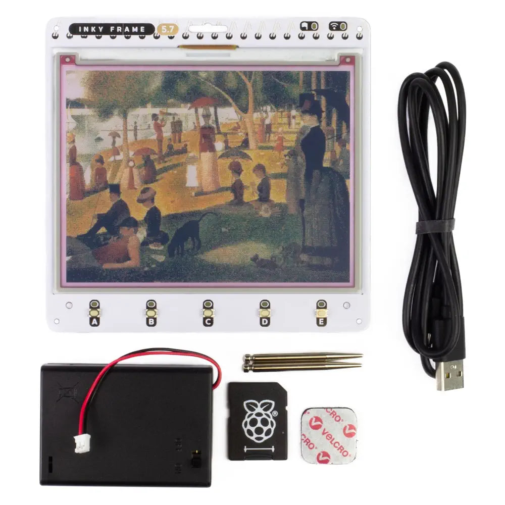 - Pet toys under yuanInky Frame 5.7 inch (Pico W Aboard) Inky Frame and Accessory Kit - Pet toys under yuanInky Frame 5.7 inch (Pico W Aboard) Inky Frame and Accessory Kit