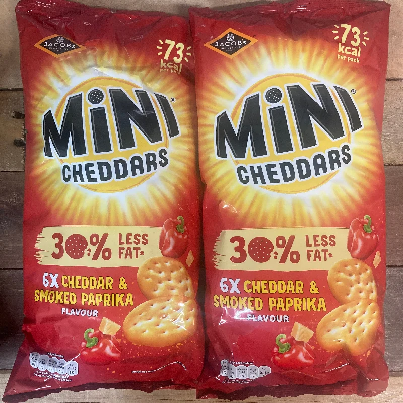 - Climbing pet constant temperature heating pad12x Jacob's Mini Cheddars Cheddar & Paprika Baked Snacks (2 Packs of 6x17g) - Climbing pet constant temperature heating pad12x Jacob's Mini Cheddars Cheddar & Paprika Baked Snacks (2 Packs of 6x17g)