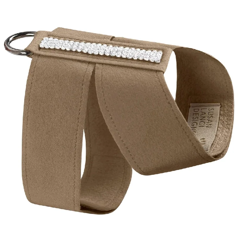 Cat clothes3 Row Giltmore Tinkie Dog Harness Fawn