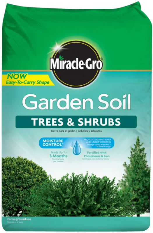 - Parrot climbing and standing wooden frameMiracle-Gro® Garden Soil For Trees & Shrubs