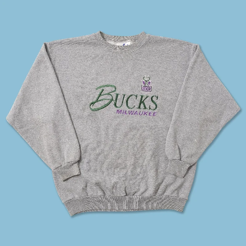 ---Vintage Milwaukee Bucks Sweater Large