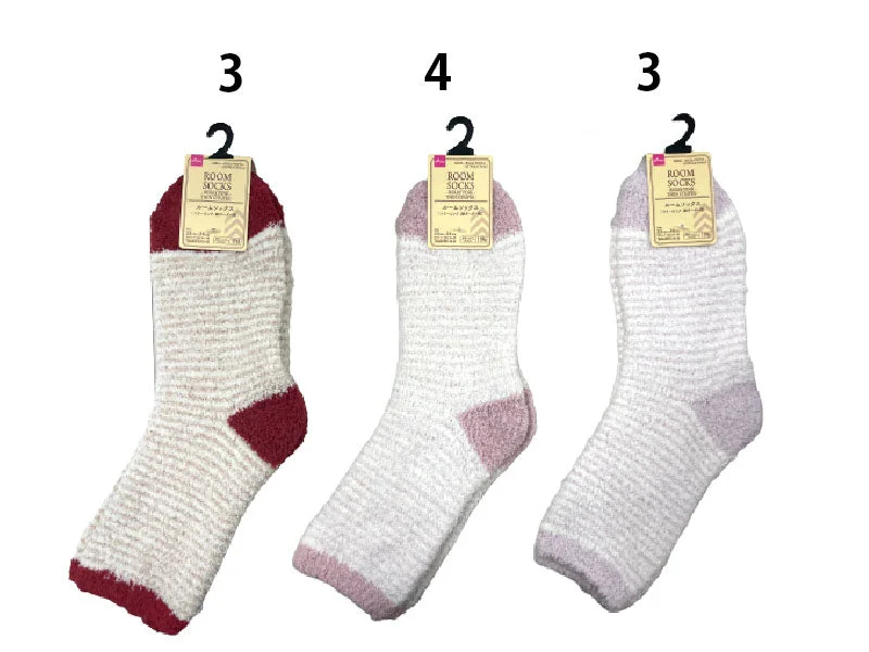 - Dog heart rate monitoring collarRoom Socks - Berry Pink - Thin Stripes -