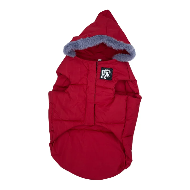 - Pet stroller can be taken on the planeTalking Dog Club Bomber Jacks Hoodies for Dogs (Red)