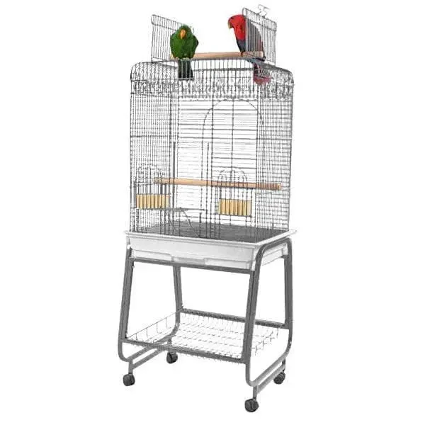 - ​​Christmas pet Christmas clothingOpen FlatTop with Plastic Base Bird Cage 22"x18"x62"
