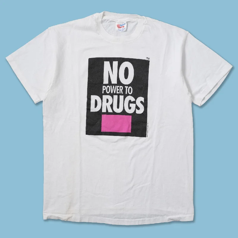 - Custom pet birthday cakeVintage 1994 No Power To Drugs T-Shirt Medium