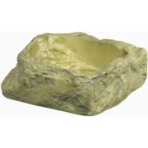 - Climbing pet constant temperature heating padExo-Terra Granite Rock Reptile Water Dish