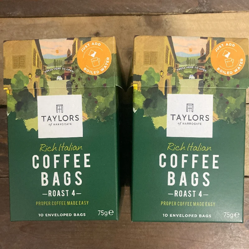 - Cat stress soothing spray20x Taylors Rich Italian Coffee Bags (2 Boxes of 10 Bags)