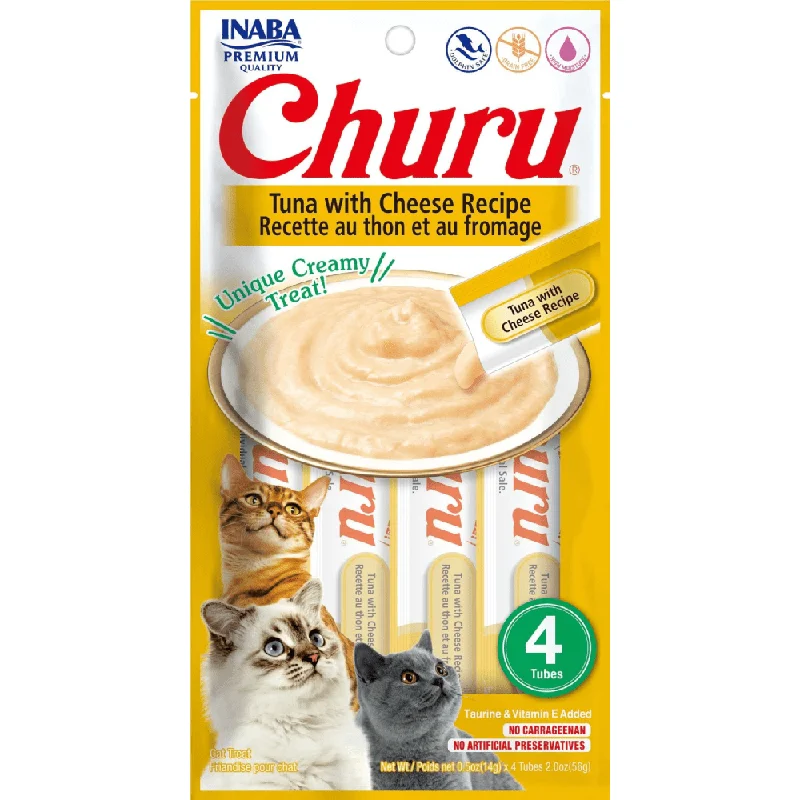 - Dog disposable foam shower gelINABA Churu Tuna with Cheese Cat Treats