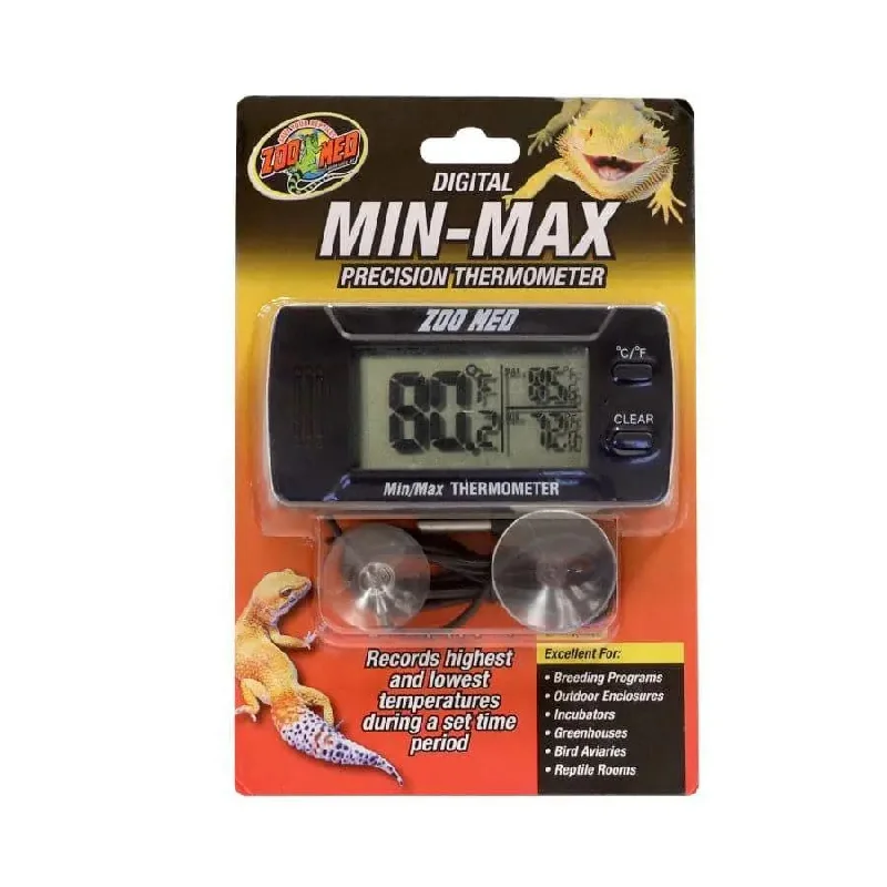 - Dog heart rate monitoring collarZoo Med Digital Min-Max Thermometer