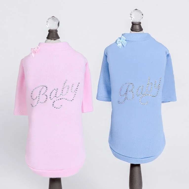Pet custom clothesHello Doggie Baby Tee