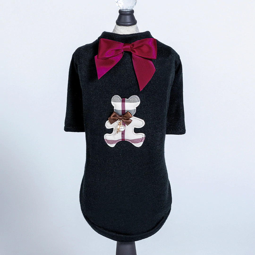 Pet birthday party clothesBurberry Bear Tee