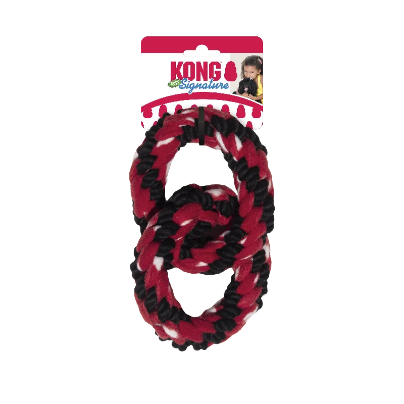- Pet food leaking toy rankingsKong Signature Rope Double Ring Tug Dog Toy