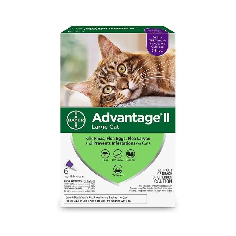 - Remote interactive pet feederAdvantage® II Flea Treatment for Large Cat 6 Dose