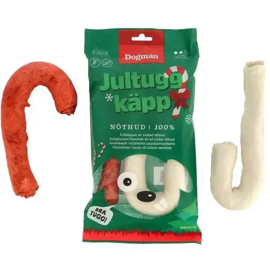 - Organic cotton dog bibsDogman Jultugg Käpp 2-pack