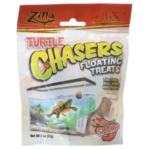  -Non-contact cat thermometerZilla Turtle Chasers Floating Treats Shrimp