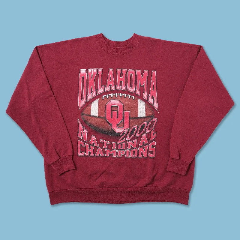- Cat anti-jump window safety netVintage Sooners Sweater Large / XLarge