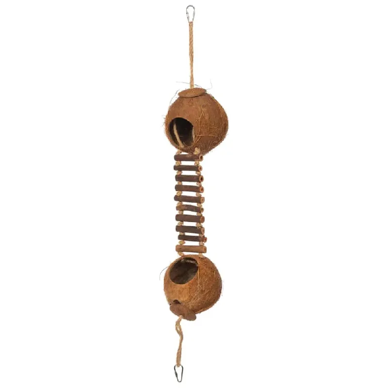  -Anti-scratch scratching board AND cat bed in oneDouble Coconut w/ Ladder