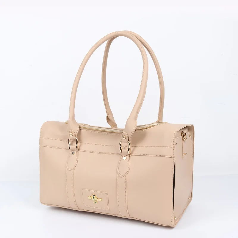 Non-toxic pet clothesGrand Voyager Dog Carrier: Tan
