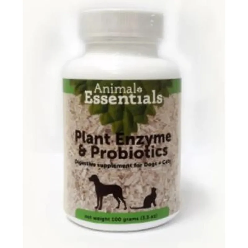 - Pet vitamin complex nutrition tabletsAnimal Essentials® Plant Enzyme & Probiotics Digestive Supplement for Cat & Dog