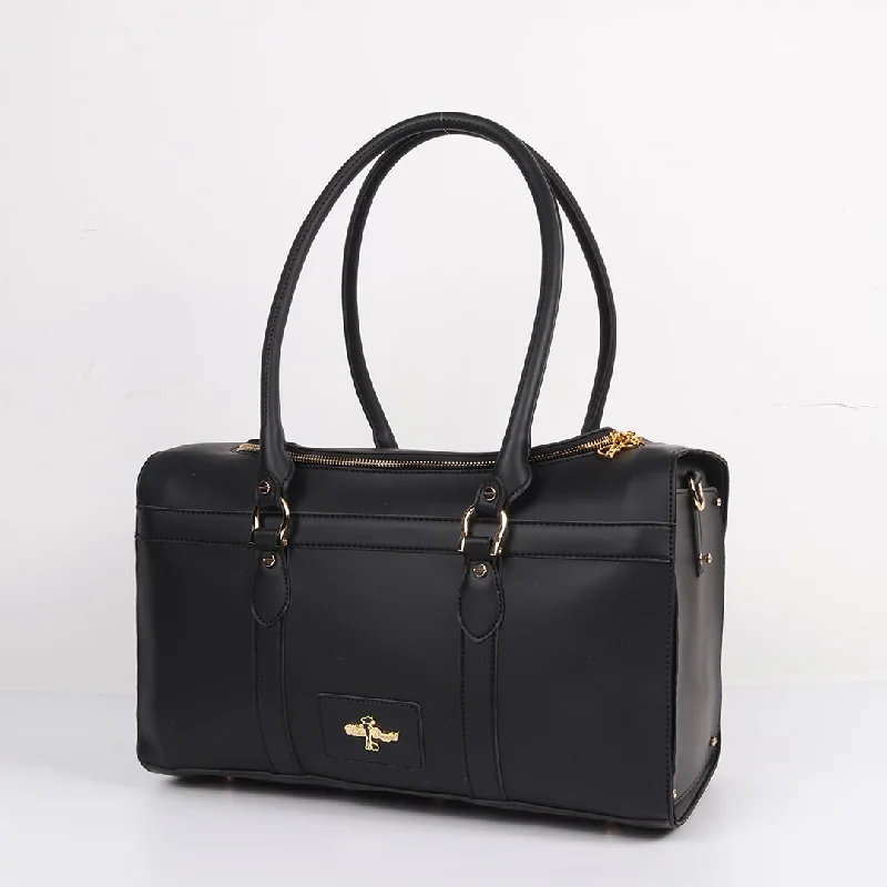 Pet easy-to-wear and take-off design clothesGrand Voyager Dog Carrier: Black