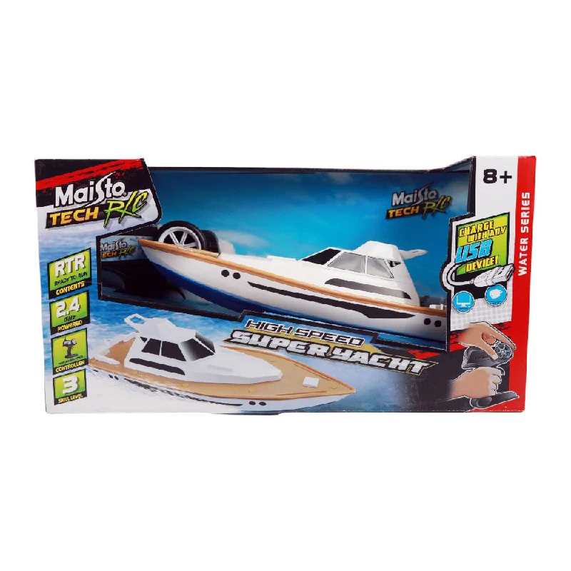 ---MAISTO RC HIGH SPEED SUPER BOAT 82197