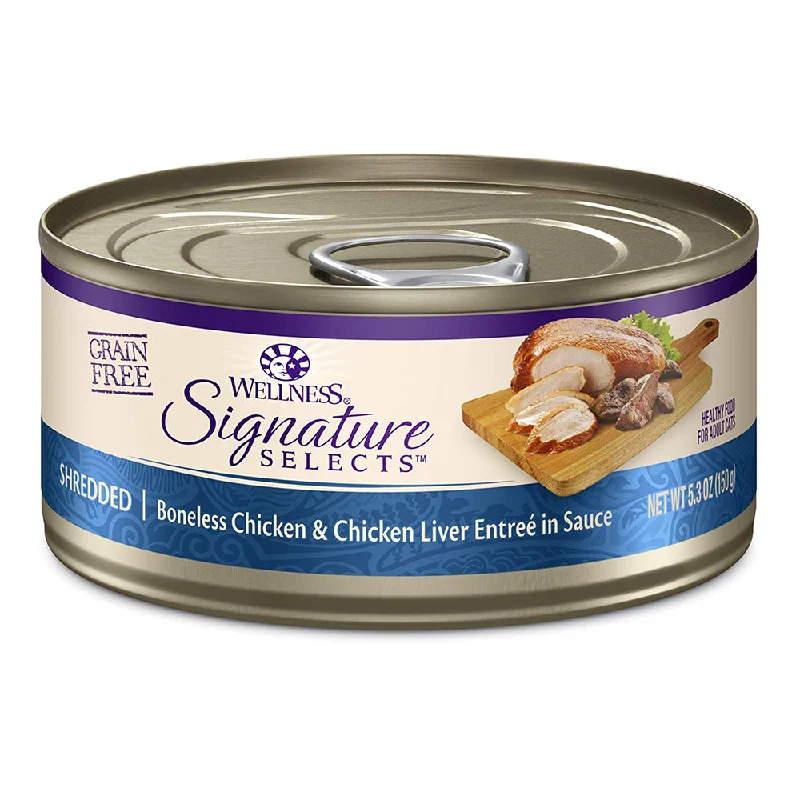 - Hairball control cat food CORE Signature Selects Shredded Chicken & Chicken Liver Grain-Free Canned Cat Food - Hairball control cat food CORE Signature Selects Shredded Chicken & Chicken Liver Grain-Free Canned Cat Food